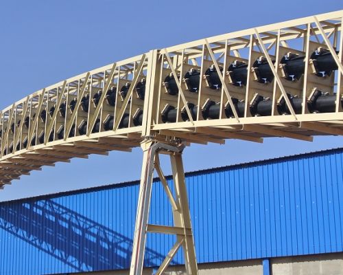 R&oslash;rbeltetransport&oslash;r for bulkmaterialer