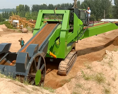 JXLQ-500 Crawler mobilt dobbeltbøttehjul